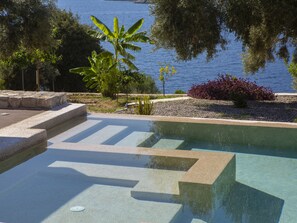 Pool - Sea View Villa Anasa with private sea access and infinity pool (Sivota Lefkada)