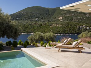 Pool - Sea View Villa Anasa with private sea access and infinity pool (Sivota Lefkada)