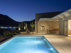 Pool - Sea View Villa Anasa with private sea access and infinity pool (Sivota Lefkada)