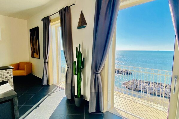 Interior - Seaview Balcony Apartment - 5mt Dalla Spiaggia! x6 (Salerno)