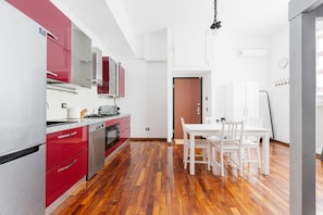 Microwave, oven, dishwasher