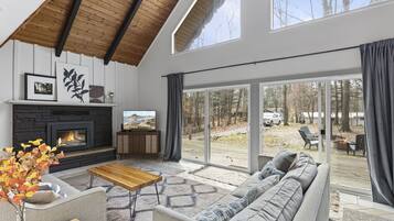 Älytelevisio, takka