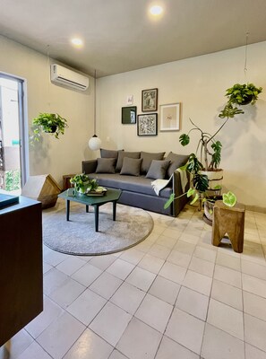 55-inch Smart TV with digital channels - Casa San Fernando by Barrio México (Guadalajara)