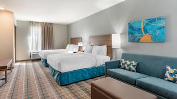 Coffres-forts dans les chambres, bureau, fer et planche à repasser