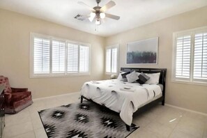 4 soverom og sengetøy