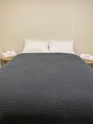 Deluxe-Ferienhütte | 2 Schlafzimmer, Bettwäsche