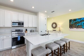 Luxury Townhome | Private kitchen - Margaritaville Cottages Orlando (Kissimmee)