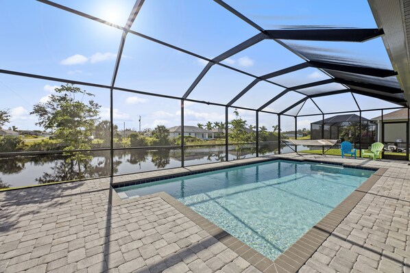 Piscina climatitzada