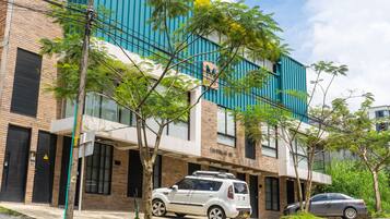 Façade de lâhĂ©bergement