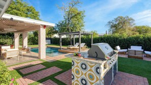 Aire de pique-nique/barbecue