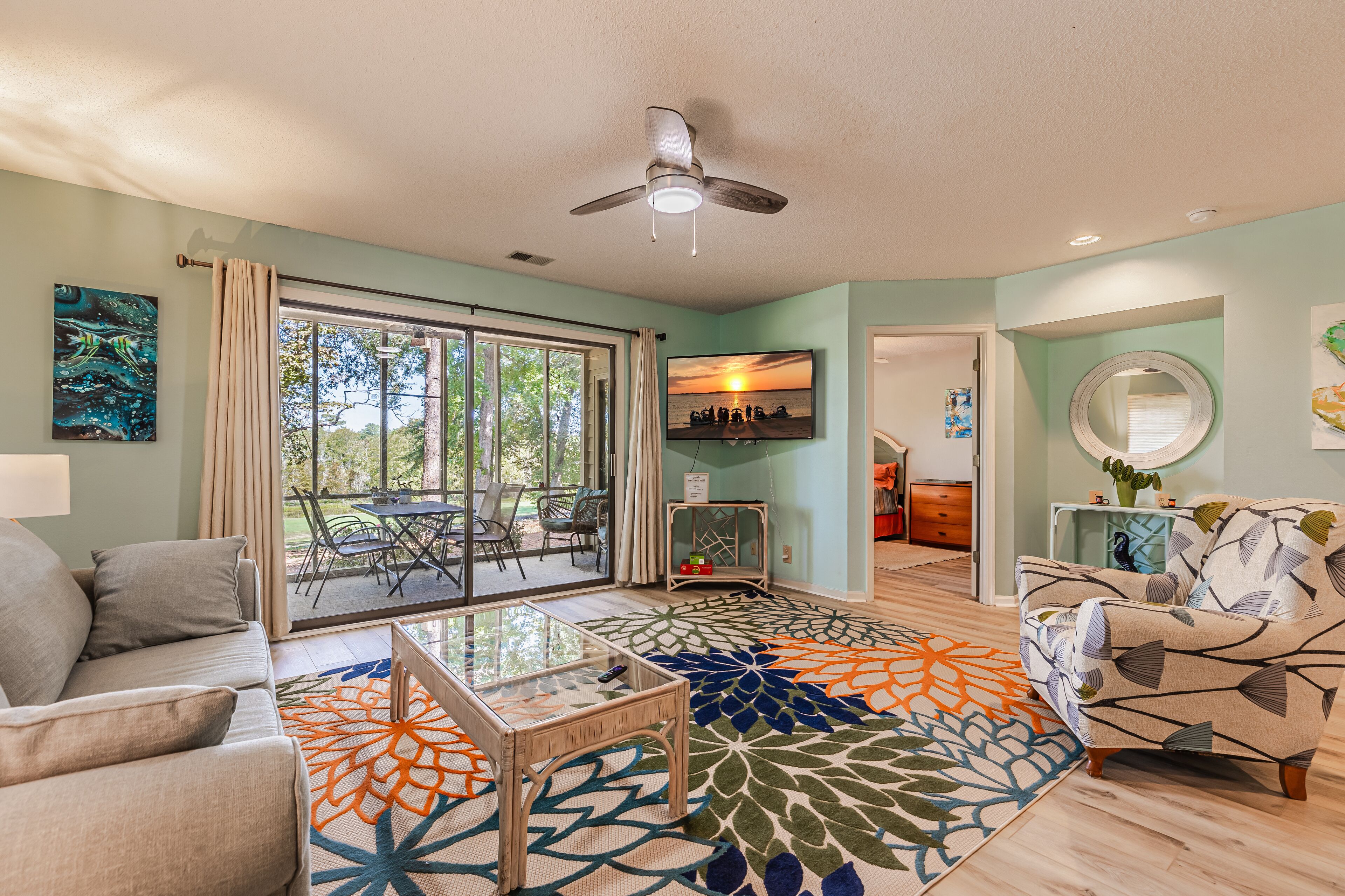 Área de sala de estar