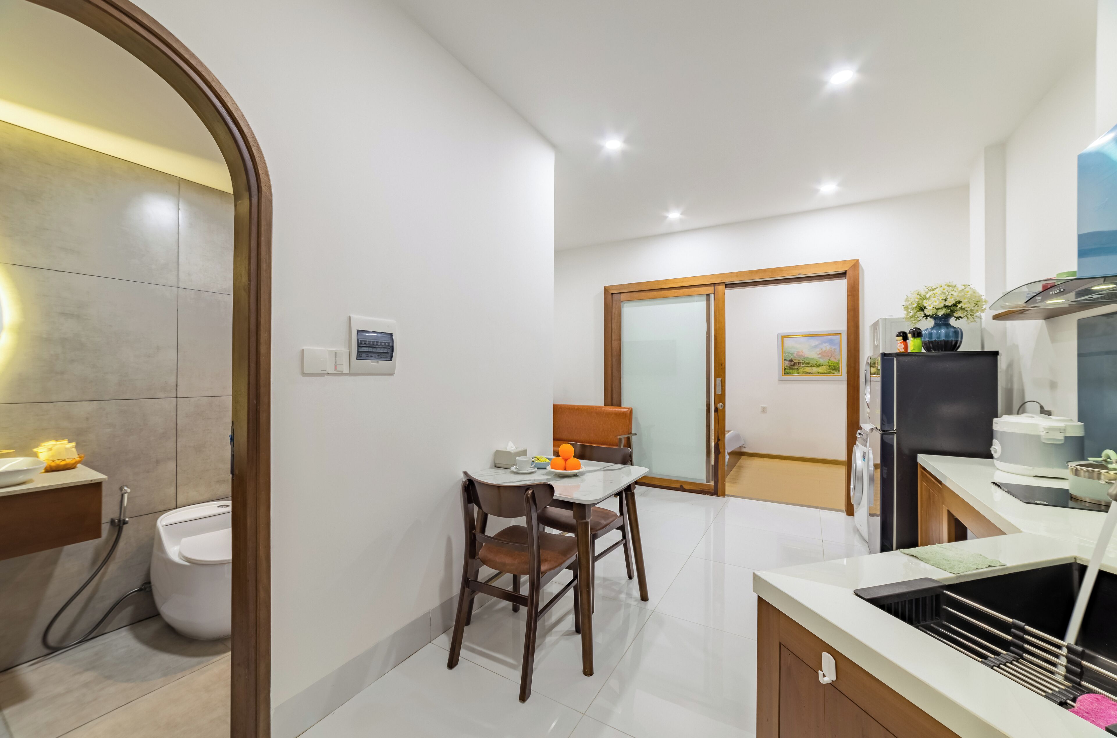 Standard Apartment, Balcony | Desk, laptop workspace, iron/ironing board, free WiFi
