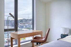2 chambres, fer et planche Ă repasser, Wi-Fi, draps fournis