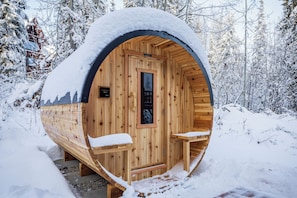 Sauna - Copper Horse Lodge (Golden)