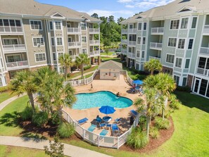 Exterior - Immaculate Myrtle Beach 3 Bedroom Condo w/ Pool & WiFi (Myrtle Beach)