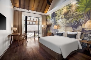 3 bedrooms, premium bedding, in-room safe, desk - Nusantara Loft Ambon by Alfred in Bali (Canggu)