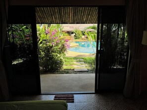 Comfort Double Room, 1 Double Bed, Garden View | View from room