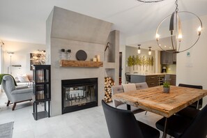 Interior - 3BR + Den | Gleneagle | Wood-Burning Fireplace | Heated Flooring | Secure Parking (Whistler)