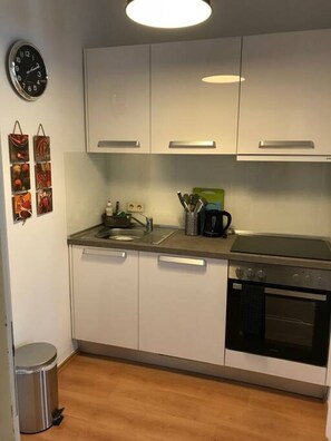 Fridge, oven, stovetop, coffee/tea maker - Balcony Apartment near Schönbrunn (Vienna)