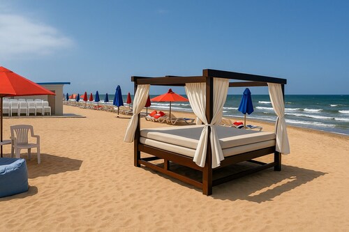 Elegant Sea View Chalet with Private Balcony