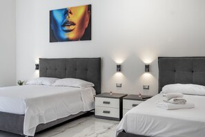 2 chambres, fer et planche à repasser, Wi-Fi, draps fournis