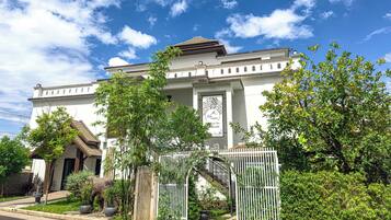 Façade de l’hébergement