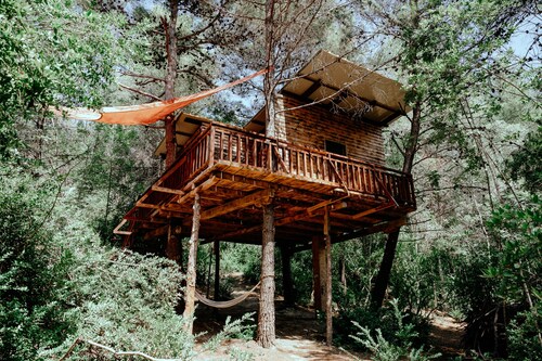 TreeHouses Ljubač Robinson Glamping