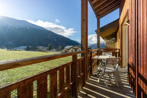 Appartement "Bel Appartement À La Montagne" avec vue sur la montagne, balcon et Wi-Fi