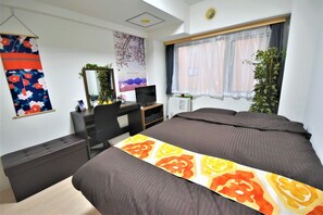 1 bedroom, desk, free WiFi, bed sheets - Double Bedroom C 3 minutes walk from Shiroishi Sub - 406 / Sapporo Hokkaidō (Sapporo)