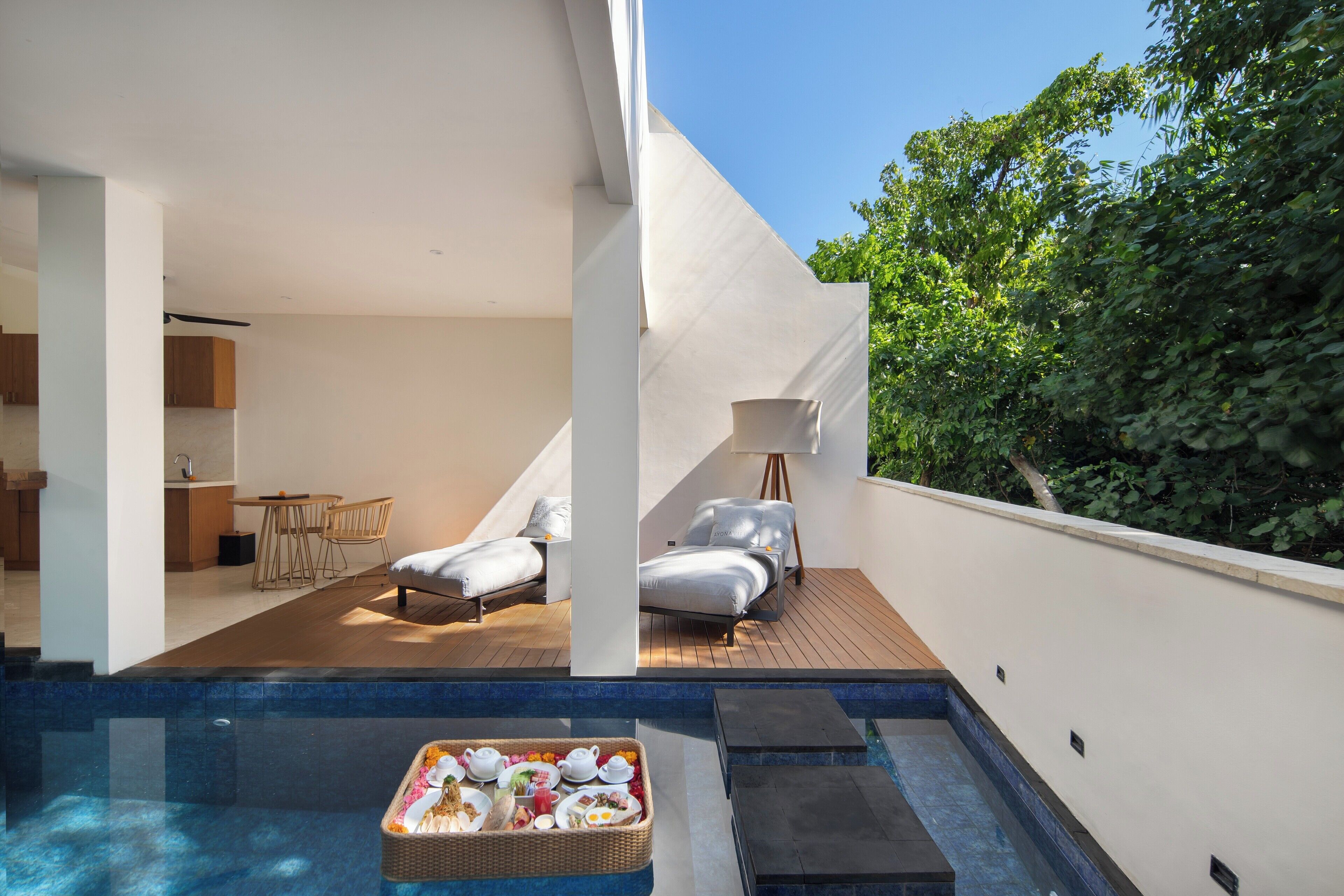 Grand One Bedroom Private Pool Villa | Pemandangan dari kamar