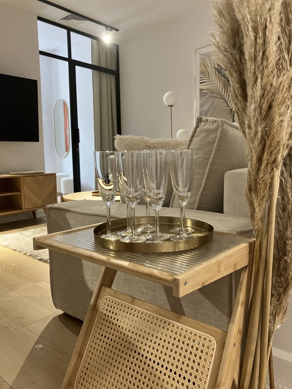 Deluxe Apartment | Living area - Piedmont Apartment II - LoftAffair (Kraków)