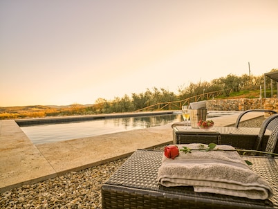 15th century barn fully renovated in a stylish style with gorgeous swimming pool