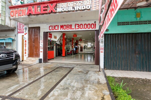 Fachada del alojamiento