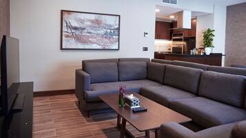 32-inch flat-screen TV with digital channels