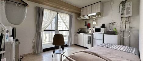 1 bedroom, iron/ironing board, free WiFi, bed sheets