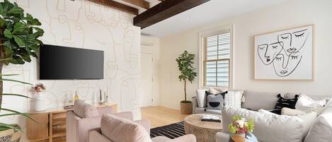 Televisión y oficina