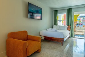 1 bedroom, desk, iron/ironing board, WiFi