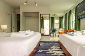 1 chambre, fer et planche à repasser, Wi-Fi, draps fournis