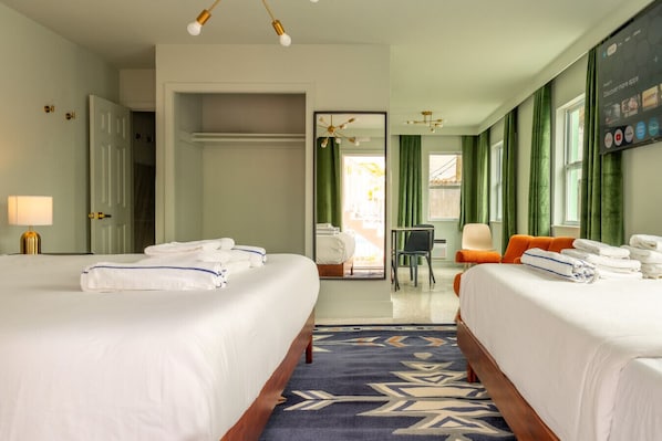 1 chambre, bureau, fer et planche Ă repasser, Wi-Fi