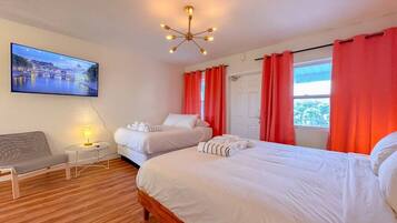 1 Schlafzimmer, Schreibtisch, Bügeleisen/Bügelbrett, WLAN