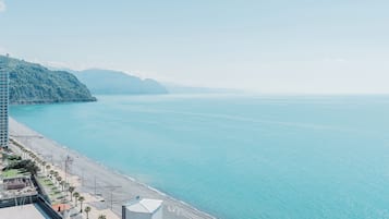 Blick von der Unterkunft