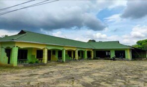 Façade de l’hébergement