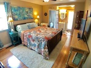 1 soverom, strykejern/-brett, wi-fi og sengetøy