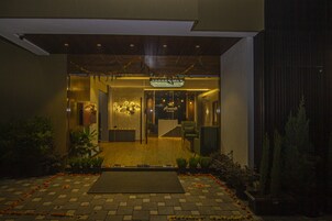 Entrada de la propiedad