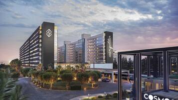 Fachada de la propiedad