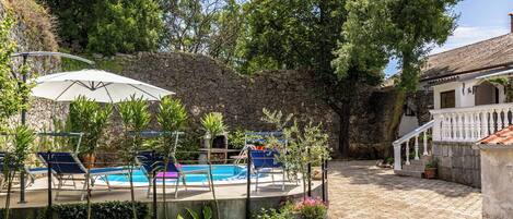 Family House, Multiple Bedrooms, 2 Bathrooms (Holiday Home Meja Private Pool) | Pool | Outdoor pool