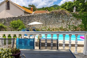 Outdoor pool - Holiday Home Meja Private Pool (Bakar)