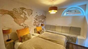 1 chambre, fer et planche à repasser, accès Internet, draps fournis