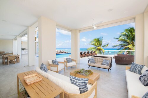 Timeless Paradise: Ultra-Luxe Ocean Estate w/ Elevated Pool, Arcade Room, and Home Cinema