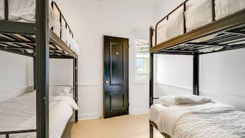 Premium bedding, free WiFi, bed sheets